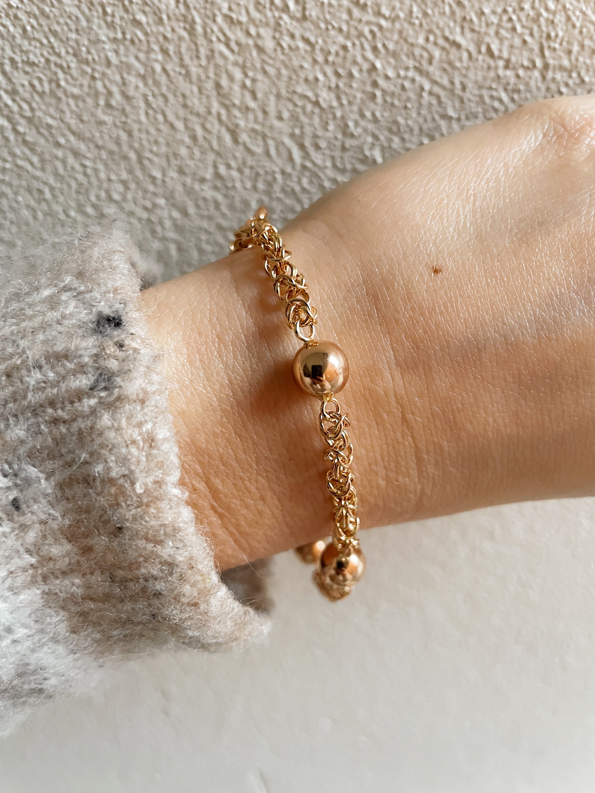【LA MER MA MAISON】25SS★ BALL CHAIN BRACELET LA MER MA MAISON】25SS☆ BALL CHAIN BRACELET