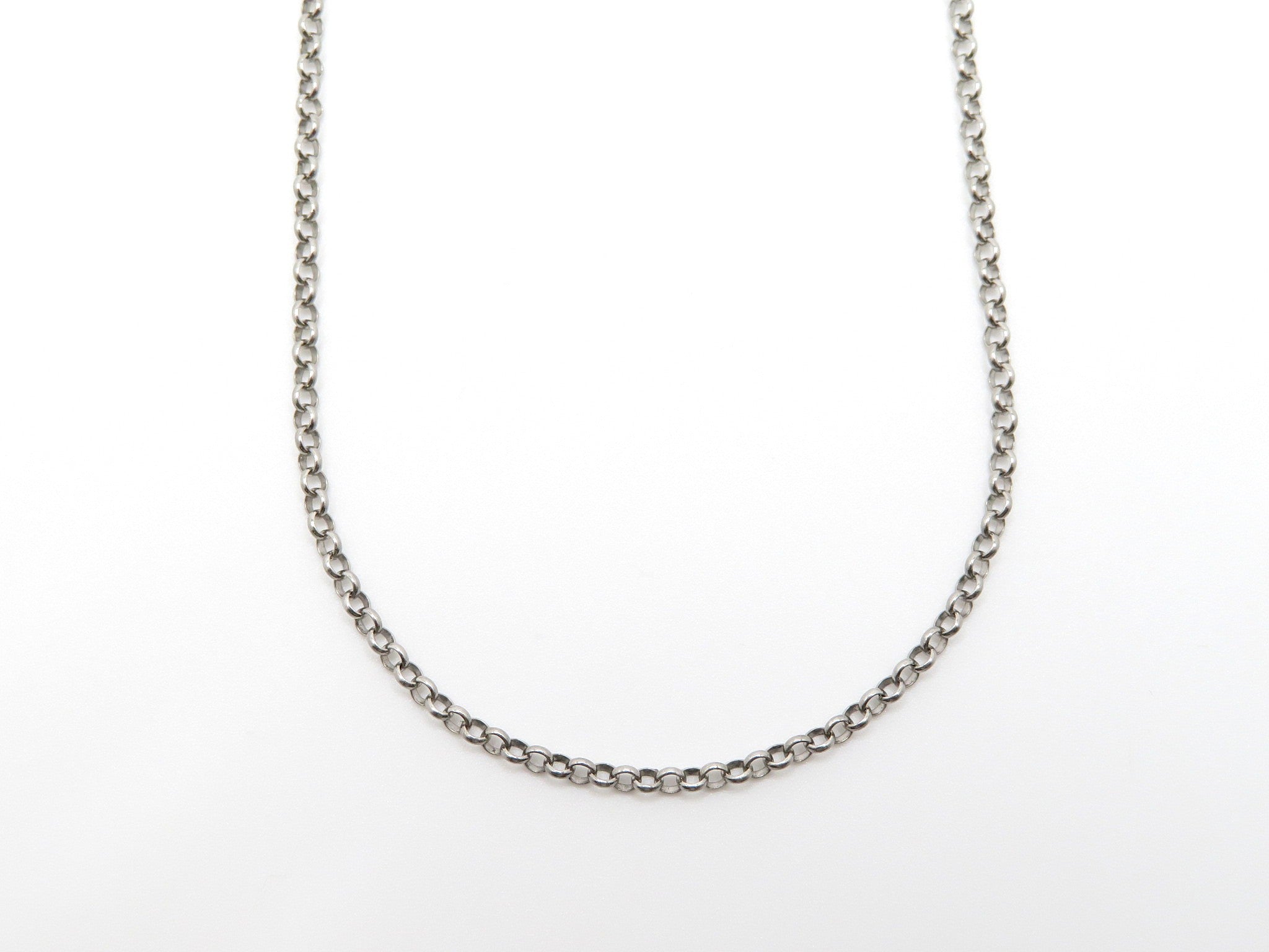 Sterling Silver Rolo Chain – Liberal Jewellery