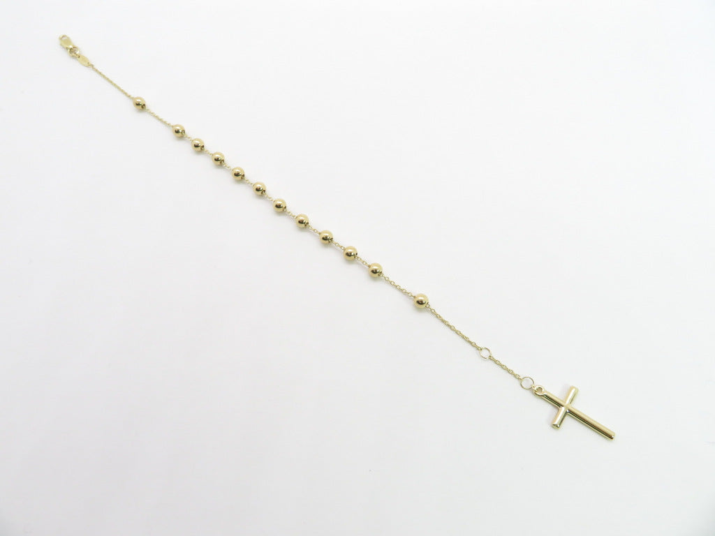 10karats gold rosary bracelet | Lazada PH